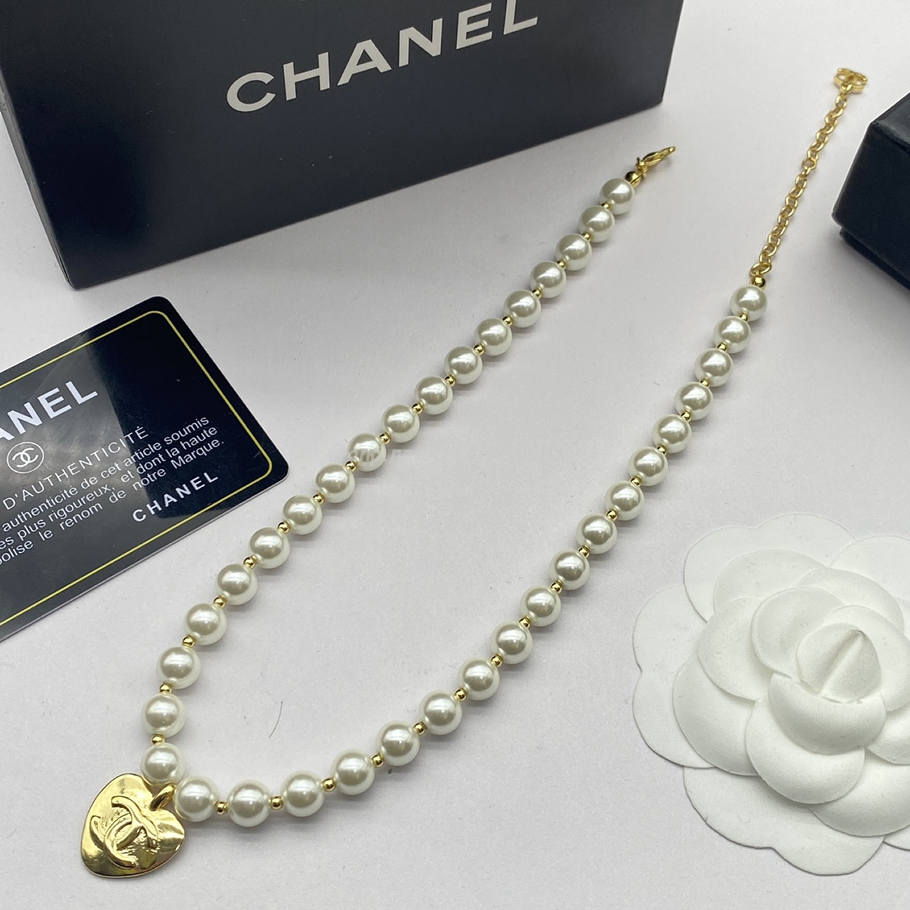 Chanel Pre Owned Cc Diamond Pendant Necklace (7) - www.newkick.org